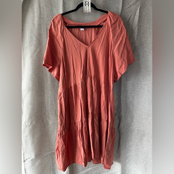 Old Navy Dresses & Skirts - Women's V-Neck Rusty Rose Dress